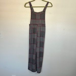 NWOT Heart and Arrow Houndstooth Pattern Jumpsuit sz 14